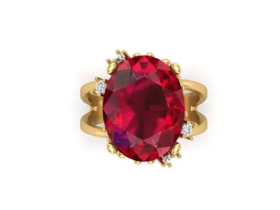 Jewelry ring 409 3D print model