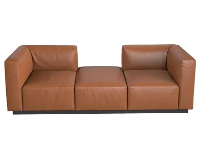 Living Landscape 730 3 Seater Sofas 3D model