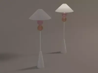 Floor Lamp 3D model