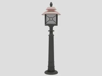 exterior lighting 3D model