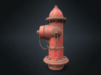 Fire Hydrant 3D model