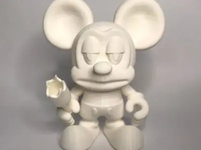 Bored Mouse 3D print model