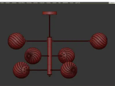 Arte Lamp SEGIN Low-poly 3D model