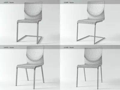 Vinci chair 3D model