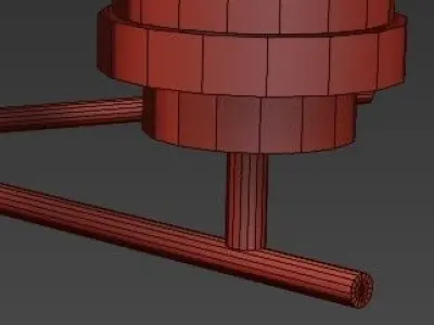Maxim Lighting 10205ftsn Corona 5 Light Chandelier Atg 3D model