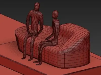chest of drawers 53 3D model