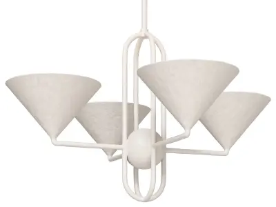 Soho Home Peyton chandelier 3D model