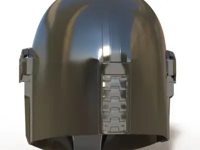 Mandalorian Helmet 3D print model
