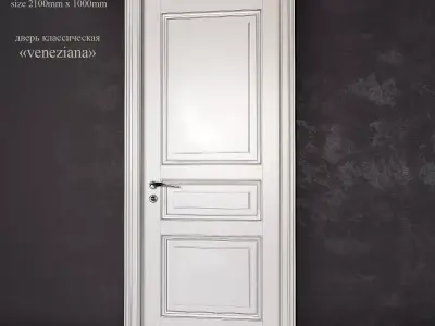door Legnoform veneziana 3D model