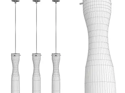 MANI pendant Low-poly 3D model