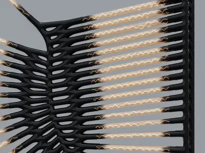 Ceiling Light By Maxdi 3D model