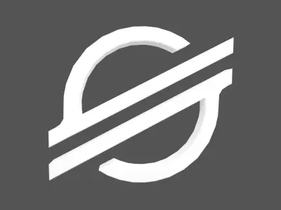 Stellar Coin v1 006 Low-poly 3D model