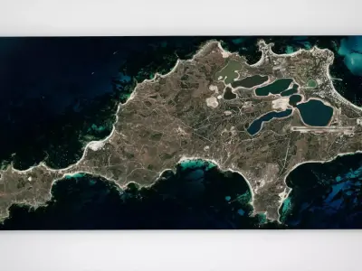 Rottnest island Australia 3D model