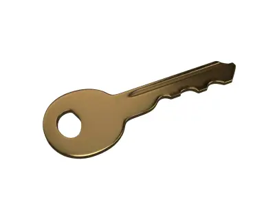 Key V1 003 Low-poly 3D model