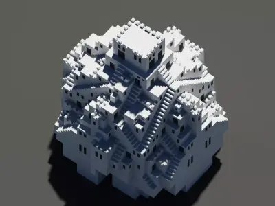 Kirigami in 3D  3D model