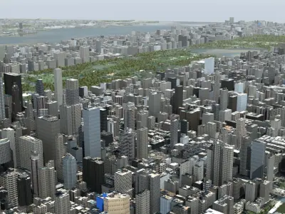 New York Central Park 3D model