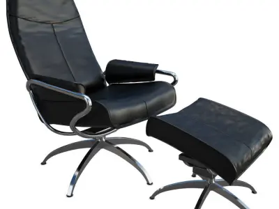 Relax Composition Armchair 3D model