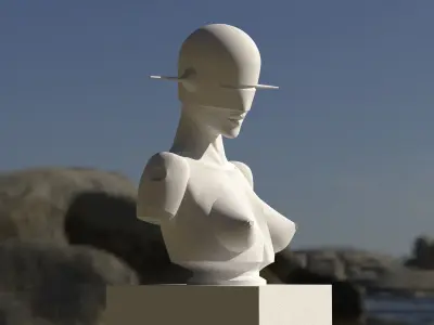 sexy robot 3D print model