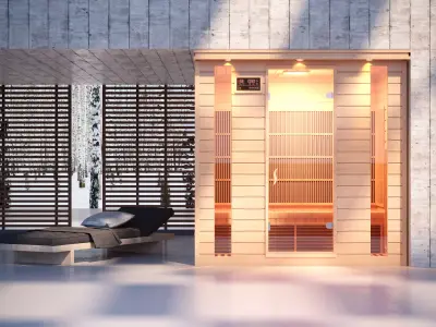 Khan-steam-room     Sauna-Room 3D model