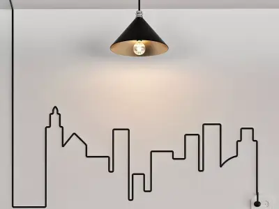 Loft Pendant lamps 3D model