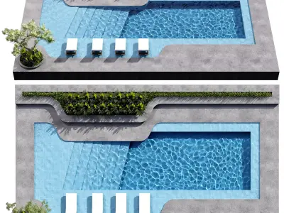 SWIMMING POOL NO116 A 3D model