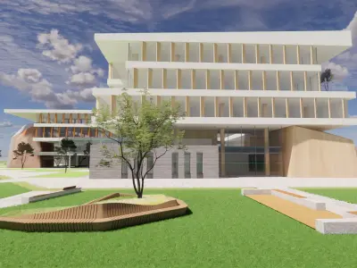 Homes and care center -A1 3D model