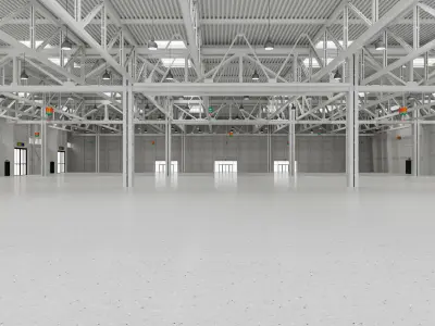 Exhibition Hall 39 3D model