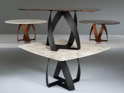 Bon Bon Table TC and TQ 3D model