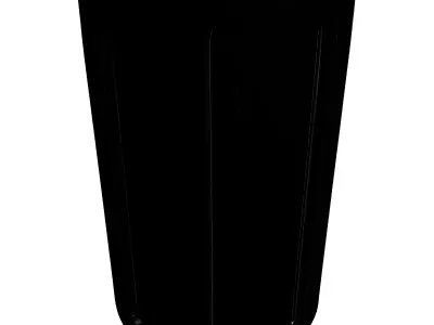 Sleek Industrial Component Low-poly 3D model