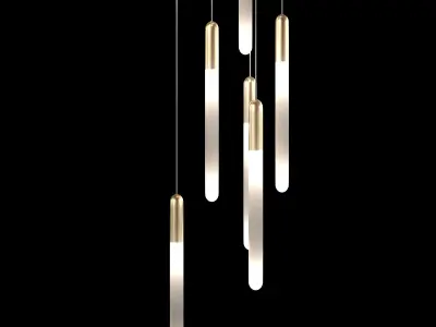 Lucciano pendant light Low-poly 3D model