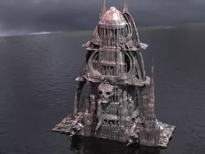 Castle greyscull castle 3 3D model