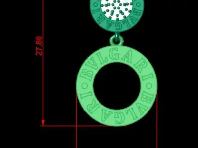 Pendant P102 3D Print Model 3D print model