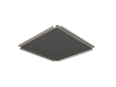 Chip v1 007 Low-poly 3D model