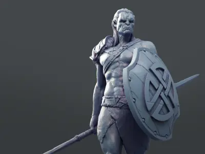 Orc - 3D Print Ready