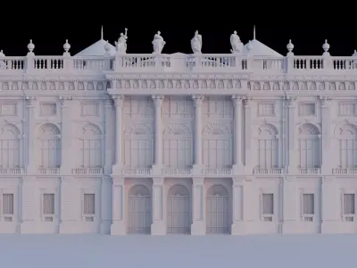 Palazzo Madama - High-Quality 3D model