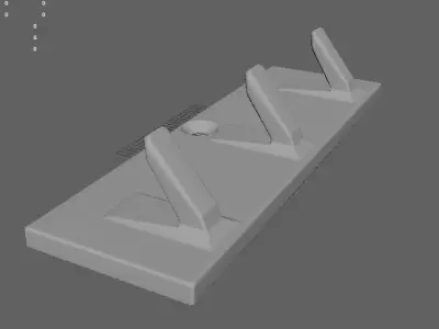 hooks for keys Free 3D print model