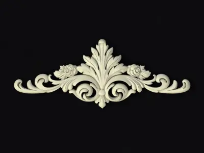 Decor for furniture 3D model 48