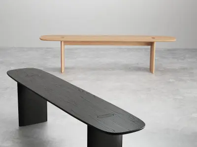 Intervalle Bench 3D model