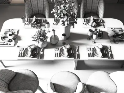 dining room 3D model