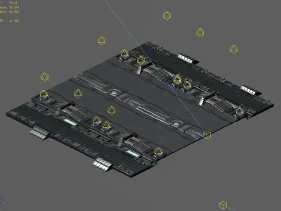 Machinery - Highway - Road 02 3D model
