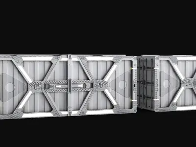  Sci-fi Container Set 