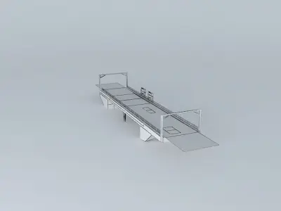 Railway bridge Free 3D model