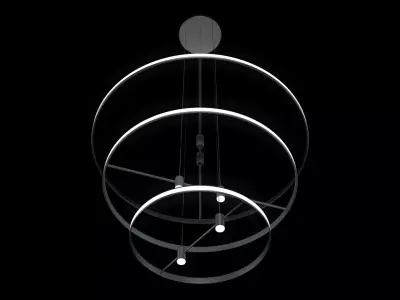 Modern Chandelier 3D model