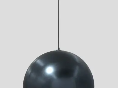 Ceiling Lamp 3 Low-poly 3D model