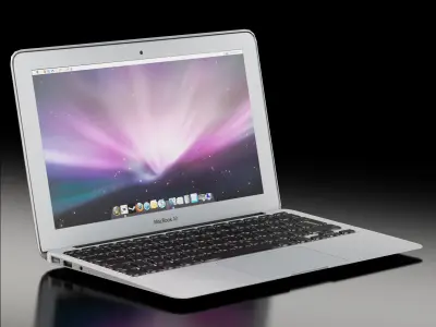 Apple MacBook Air 11 Low-Poly Low-poly 3D model