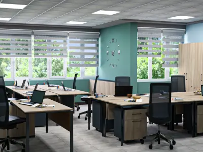 Office Design 2 3dsmax and vray  3D model