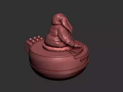 Max rebo book of boba 3D print model