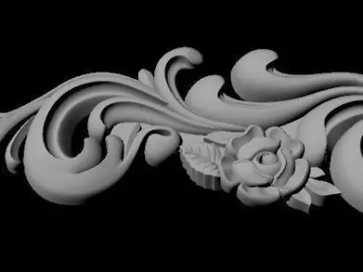 dekor ornate ornament 3D model order