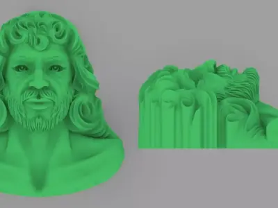 Camaron de la Isla  sculpture 3d print model 3D print model purchase