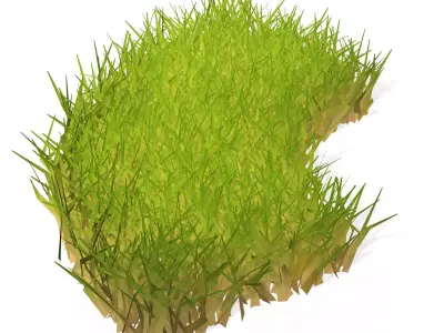 GRASS PLANT GARDEN Free 3D print model